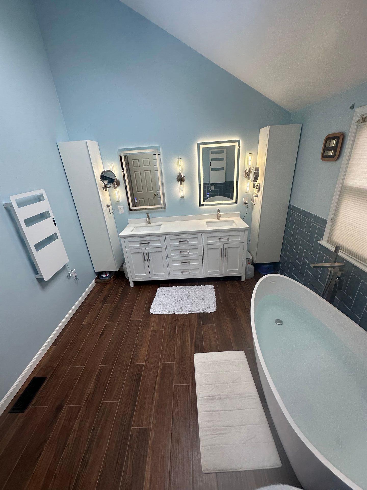 Bathroom renovation in Conshohocken
