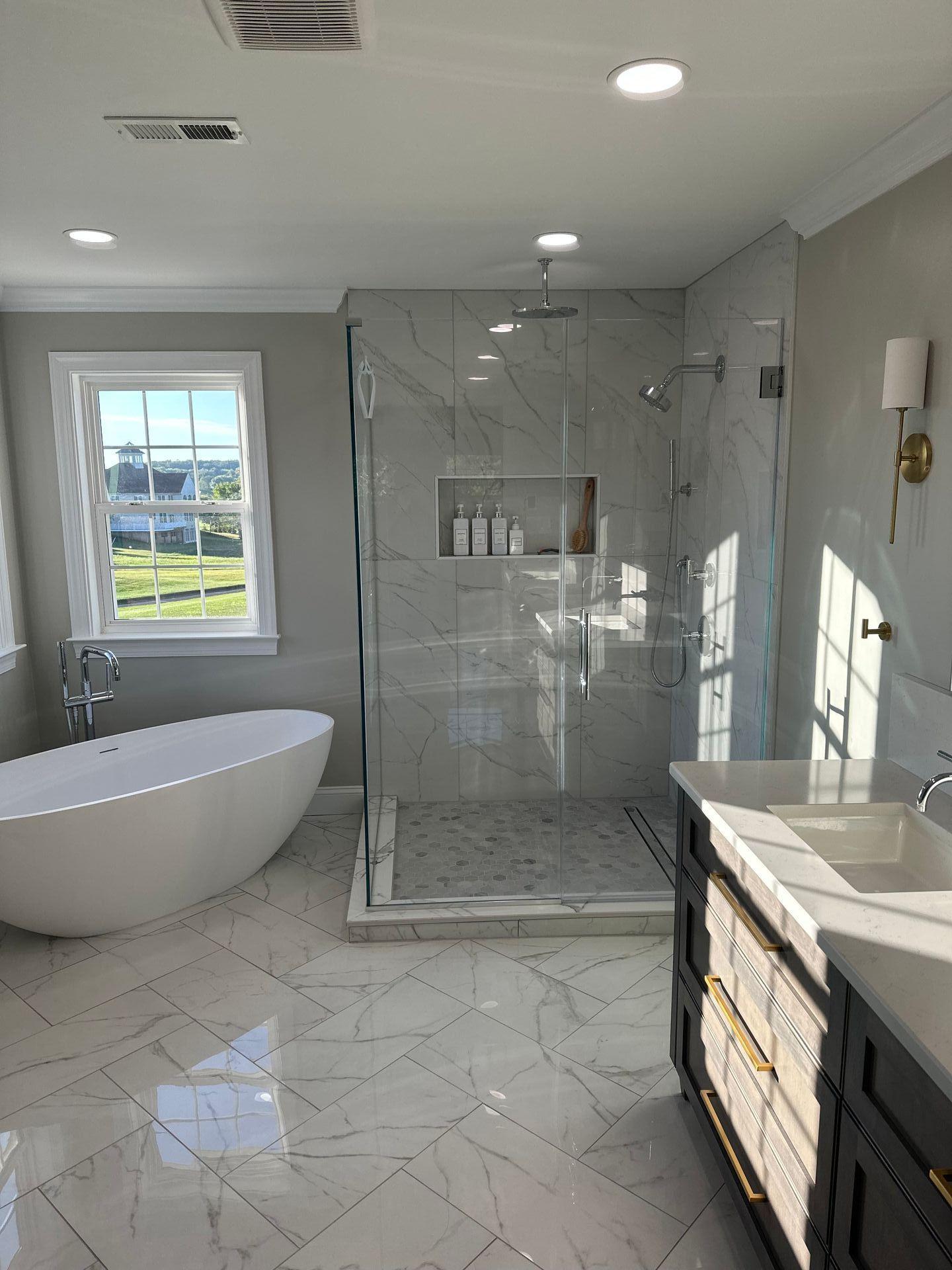 Bathroom remodel in Conshohocken