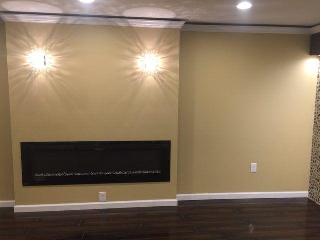 Basement remodeling project by Zwolinski Quality Construction